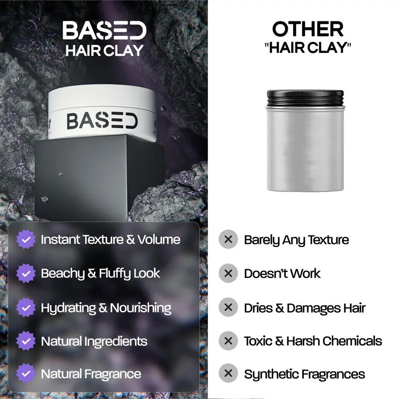 KenaniCutz Picked Hair Clay 2 Options Ans KCZ Picked Sea Salt Spray